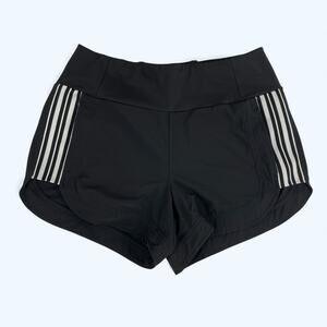 Athleta Ascender Athletic Active Running Shorts Black 406749 Size 10 NICE